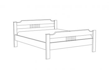 Кровать Кровать Dreamline Бельфор (ясень)